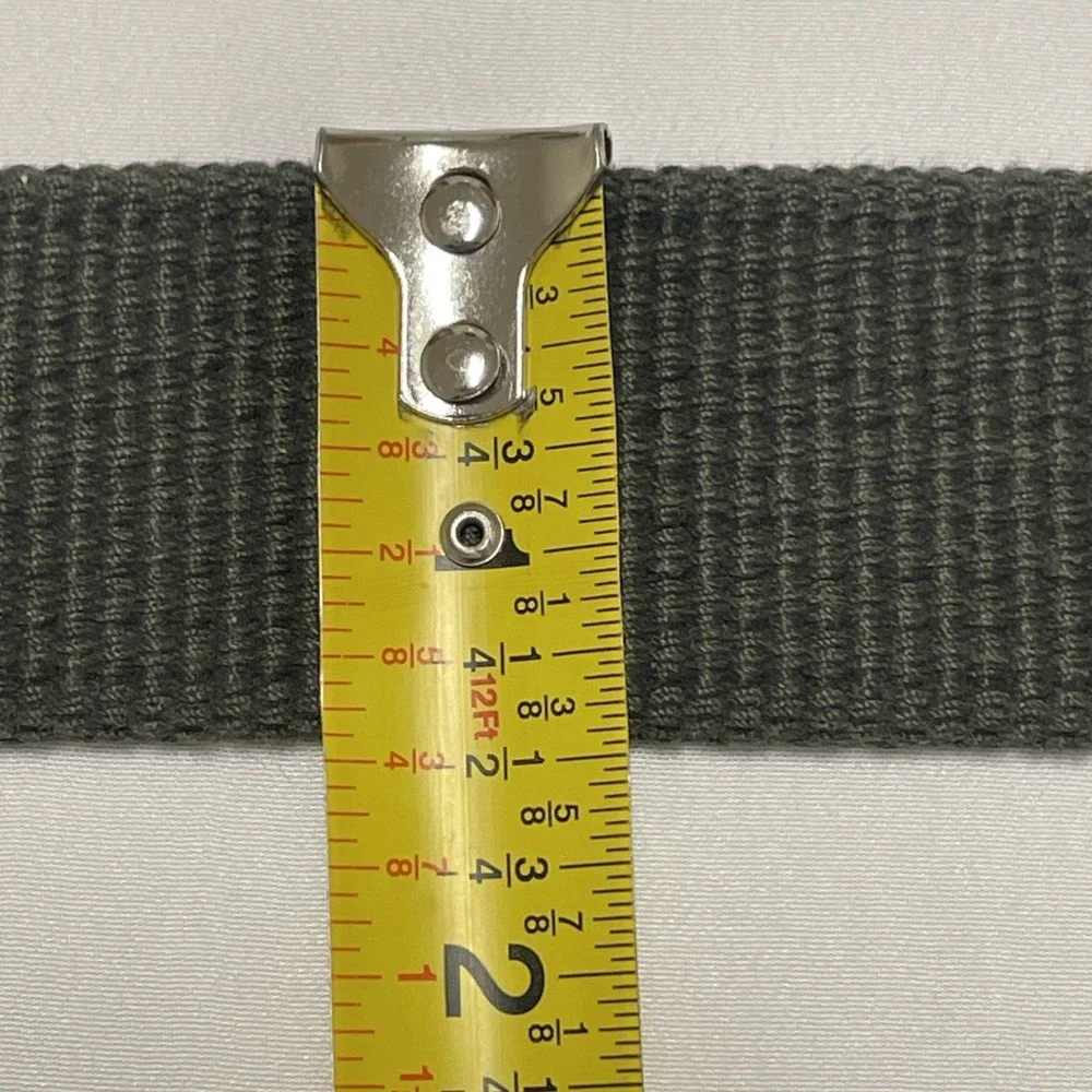 Vintage Boy Scouts of America BSA Military Green‎ Canvas Belt 42